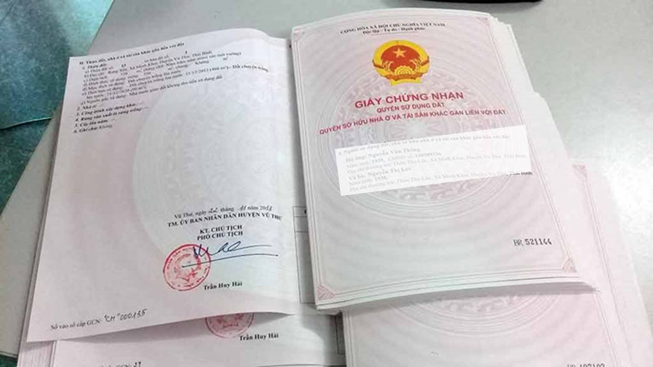 Ban dat khong co so do bi phat tien