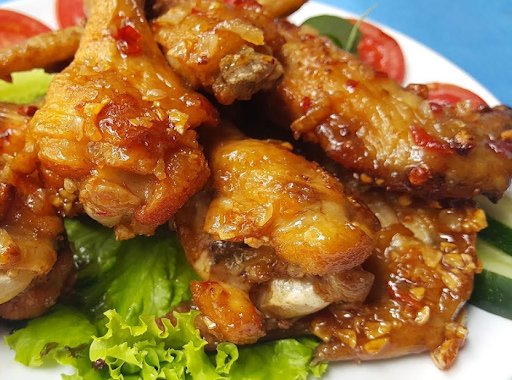 canh ga chien nuoc mam gion ngon dua com - 7