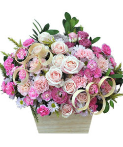 bó hoa tươi ngọt ngào