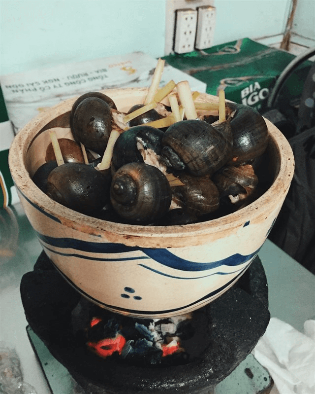 Ảnh: Ốc bươu nhồi thịt (Nguồn: sưu tầm)