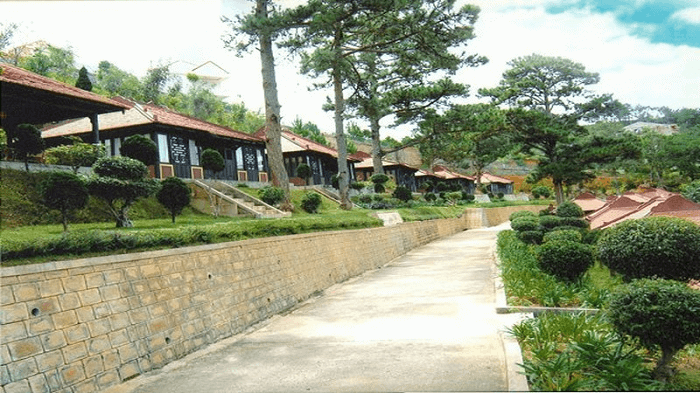 Ảnh: Một góc Osaka Village Dalat (Nguồn: sưu tầm)