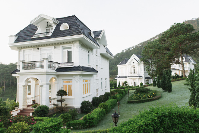 Ảnh: View từ xa của Sam Tuyền Lâm Resort (Nguồn: sưu tầm)